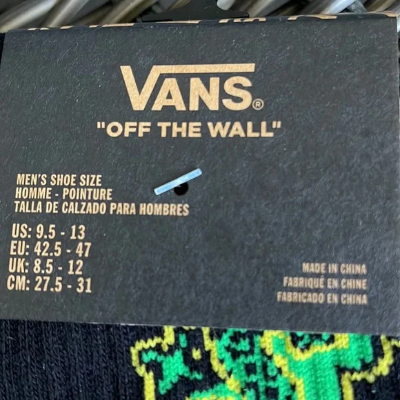 VANS “Off The Wall” Men’s socks - Picture 2 of 10